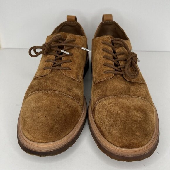 Kenneth Cole Gentle Souls NuBuck Brown Suede Oxford Mens Size 11.5M Loafers main image 6